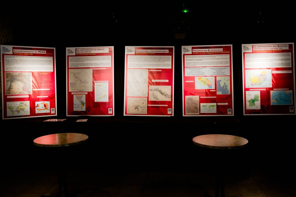 Exposition "Les cartes au service de la diplomatie" - Ministère de l'Europe et des Affaires Etrangères"
