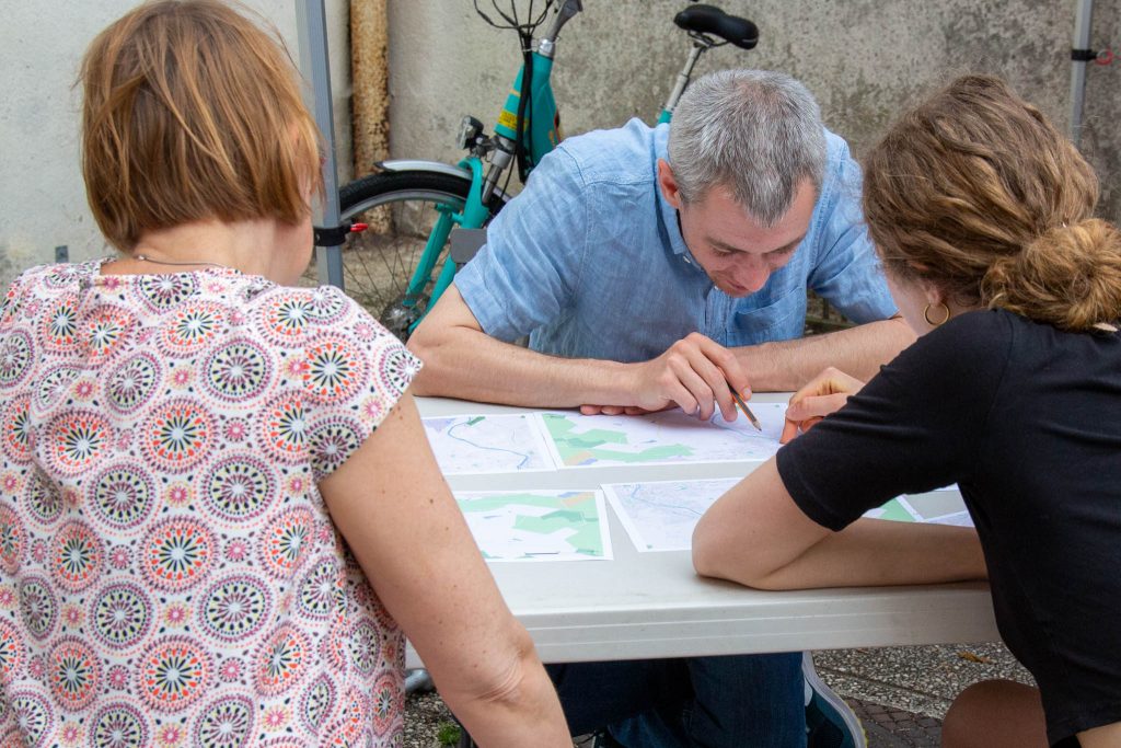 "Réseaux cyclables du terrain à la carte" Benoit RIBON