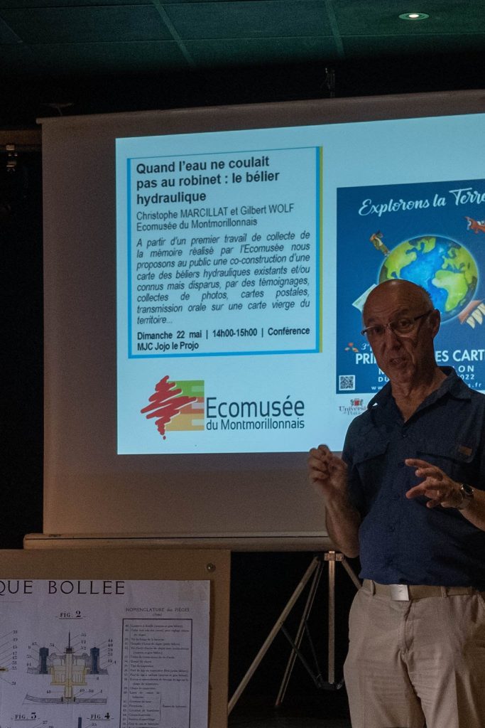 Conférence "Au temps du bélier hydraulique" Ecomusée du Montmorillonnais - Christophe MARCILLAT