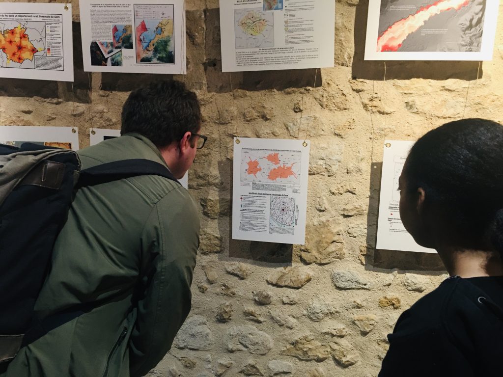 "Géographie du Feu" exposition de l'AFNEG