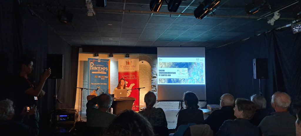 Enjeux environnementaux : les cartes thématiques et topo de l’IGN, Marie STRETTI, © image Olivier PLESSIS 2025