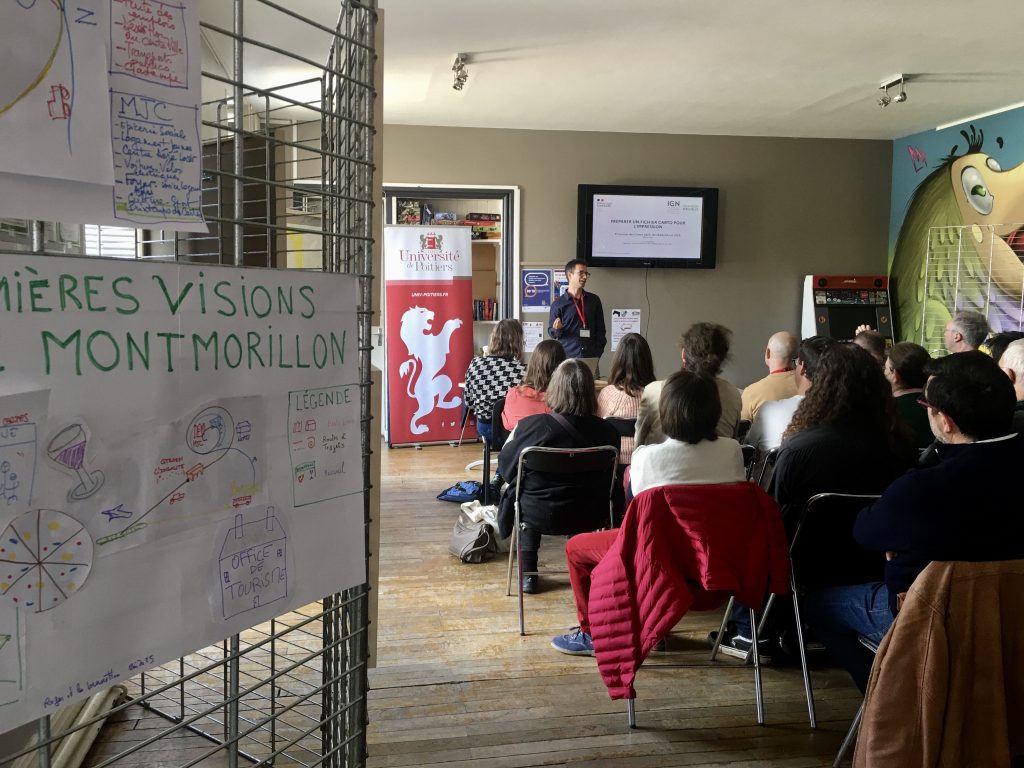 Paramétrer un SIG pour l’édition et l’impression, Julien RIPAMONTI © image Matthieu LEE - Université de Poitiers