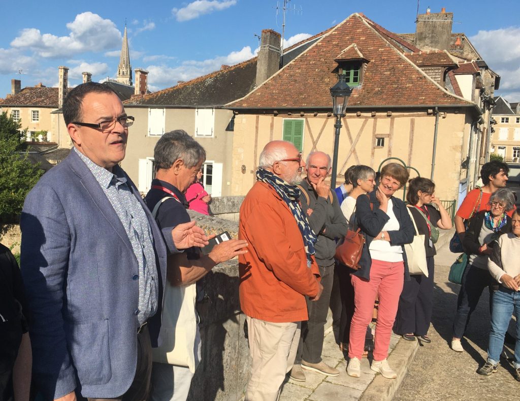 Inauguration du Festival et présentation de "La Gartempe dans son lit" Jean-Luc ARNAUD - © image Matthieu LEE - Université de Poitiers
