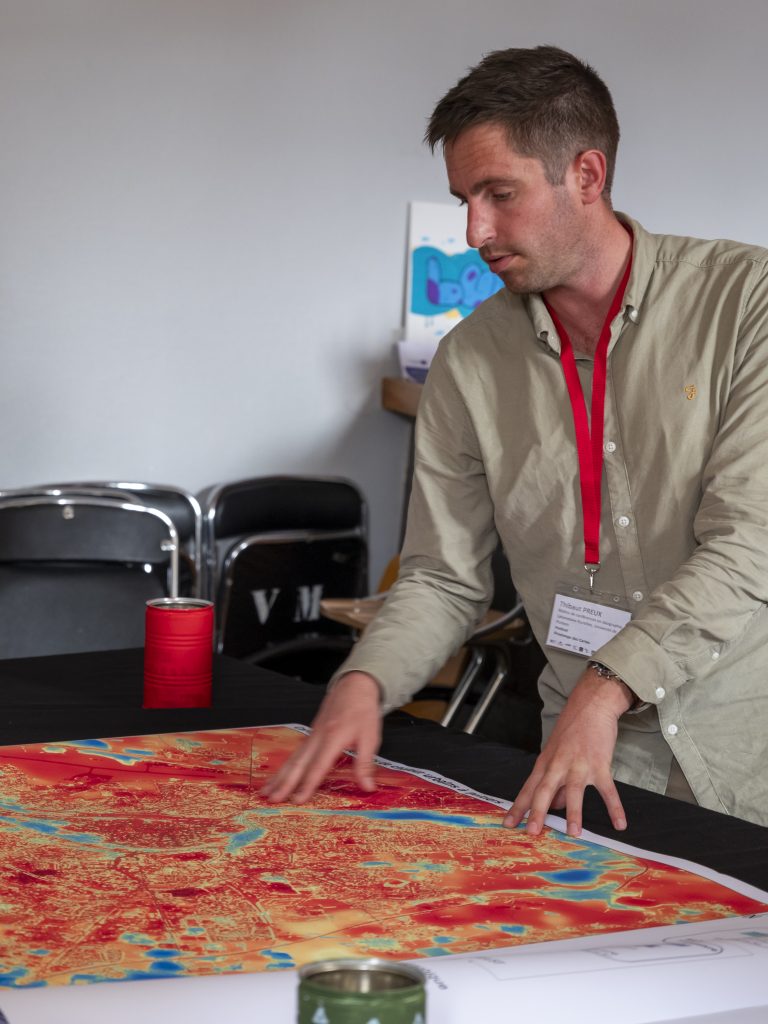 Les îlots de chaleur urbains cartographiés Thibaut PREUX - Sophie BELTRAN BECH © Stéphane RIBRAULT - MJC Claude Nougaro
