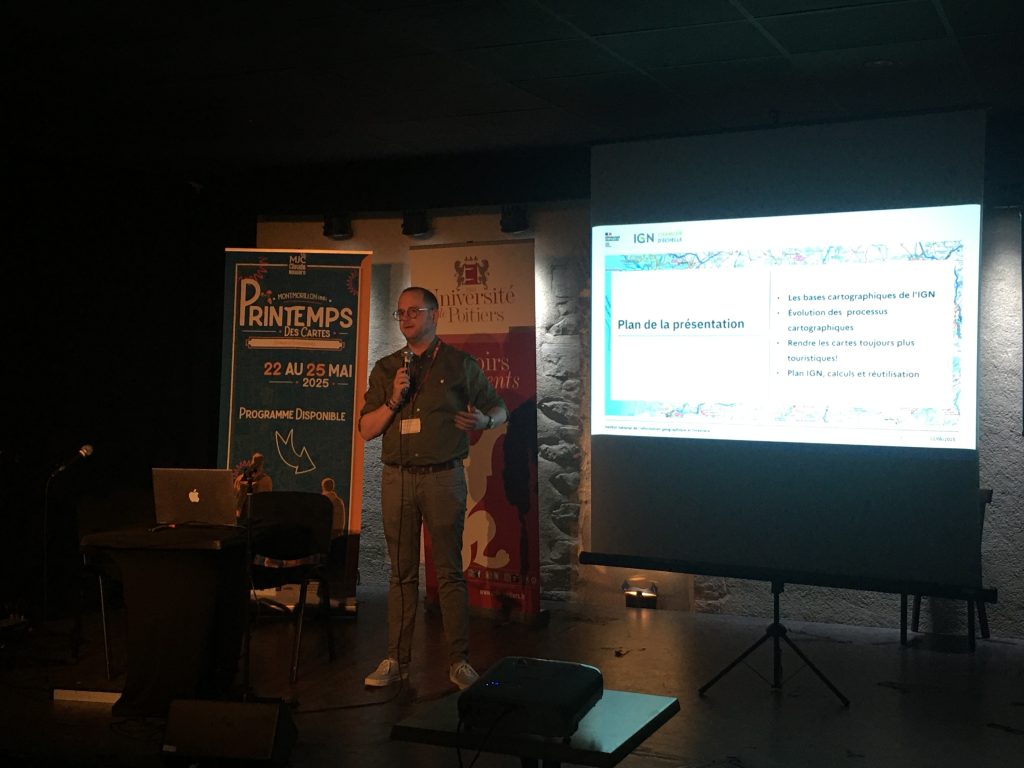 Nouveaux processus et produits à l’IGN : comment ça marche ? Pierre PHILIPPE, © Image Matthieu LEE - Université de Poitiers